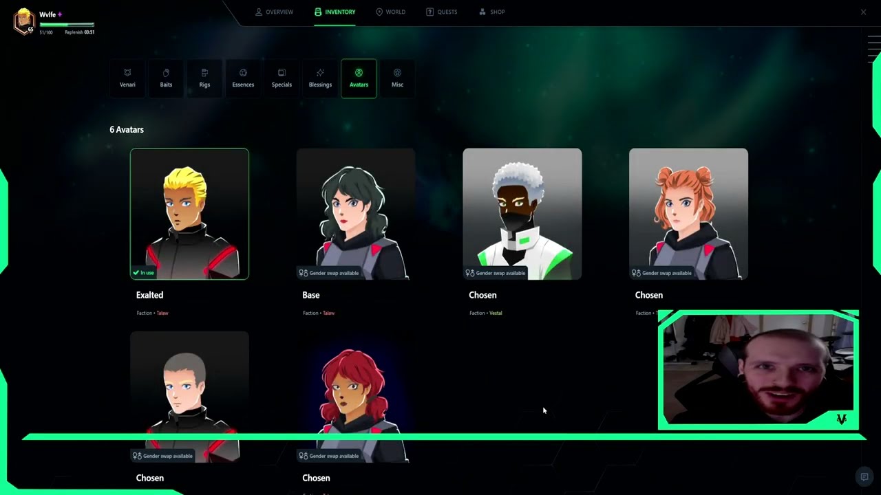 Legends of Venari Avatars Are 🔥 Explaining Avatars & New UI/UX!
