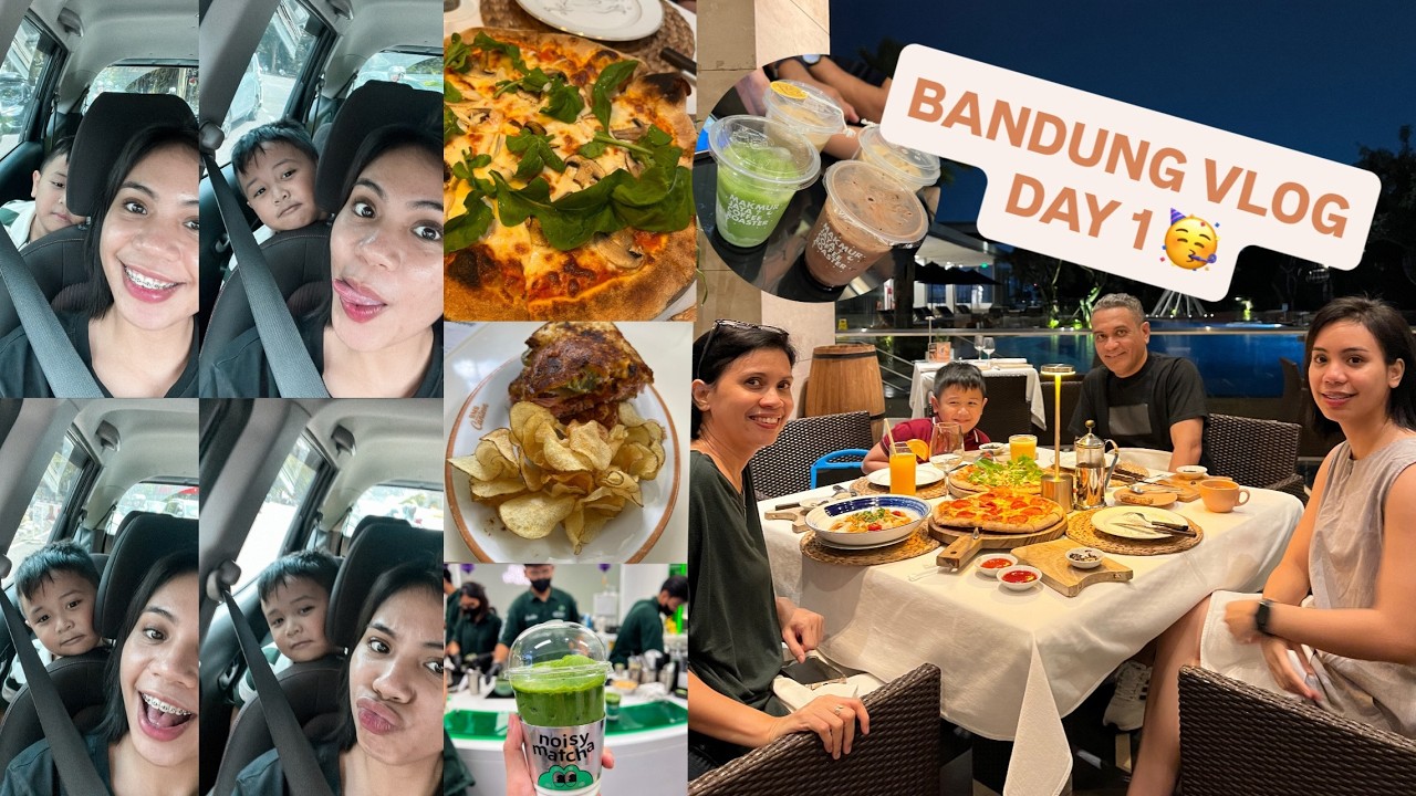 BANDUNG VLOG DAY 1 (BMB CANTEEN, MAKMUR JAYA COFFEE, NOISY MATCHA)