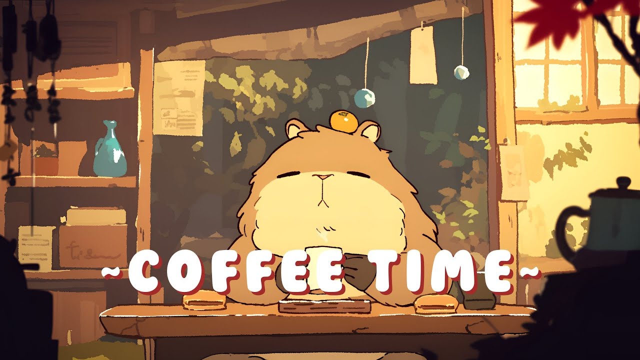 [Full Hour] 24/7 Capybara Lofi Beats | Study Session Music Mix 🦫 🎵 🌙