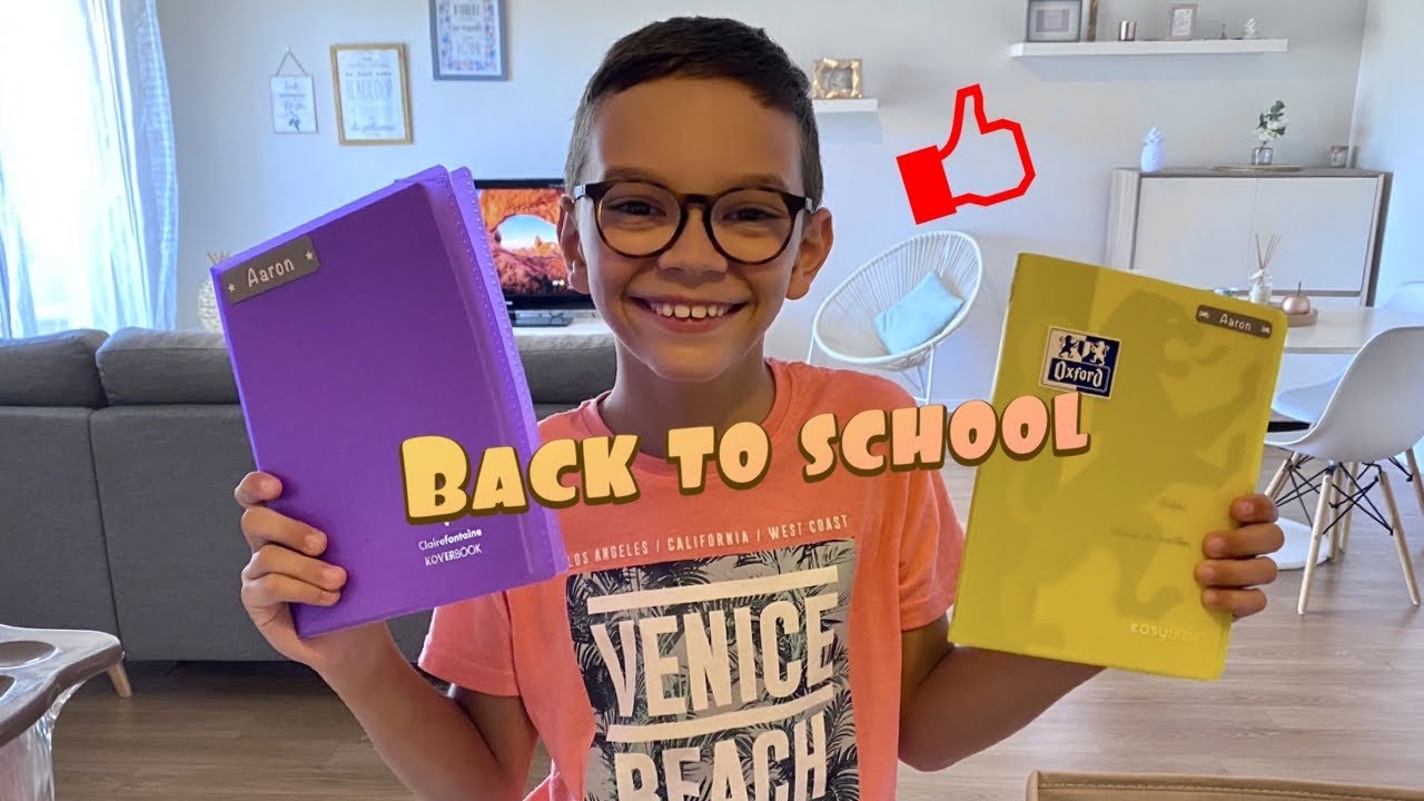 BACK TO SCHOOL 2020. Tri de mes fournitures scolaires.