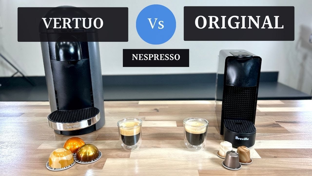 Кофемашины Nespresso Vertuo и оригинальные: сравнение двух линеек