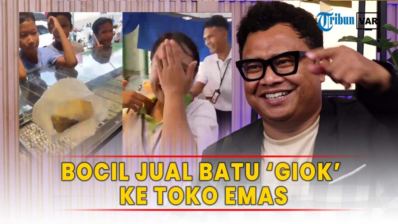 Bocil Bojonegoro Jual Batu Kali ke Toko Emas, Dikira Giok Dracin - TRIBUN VAR