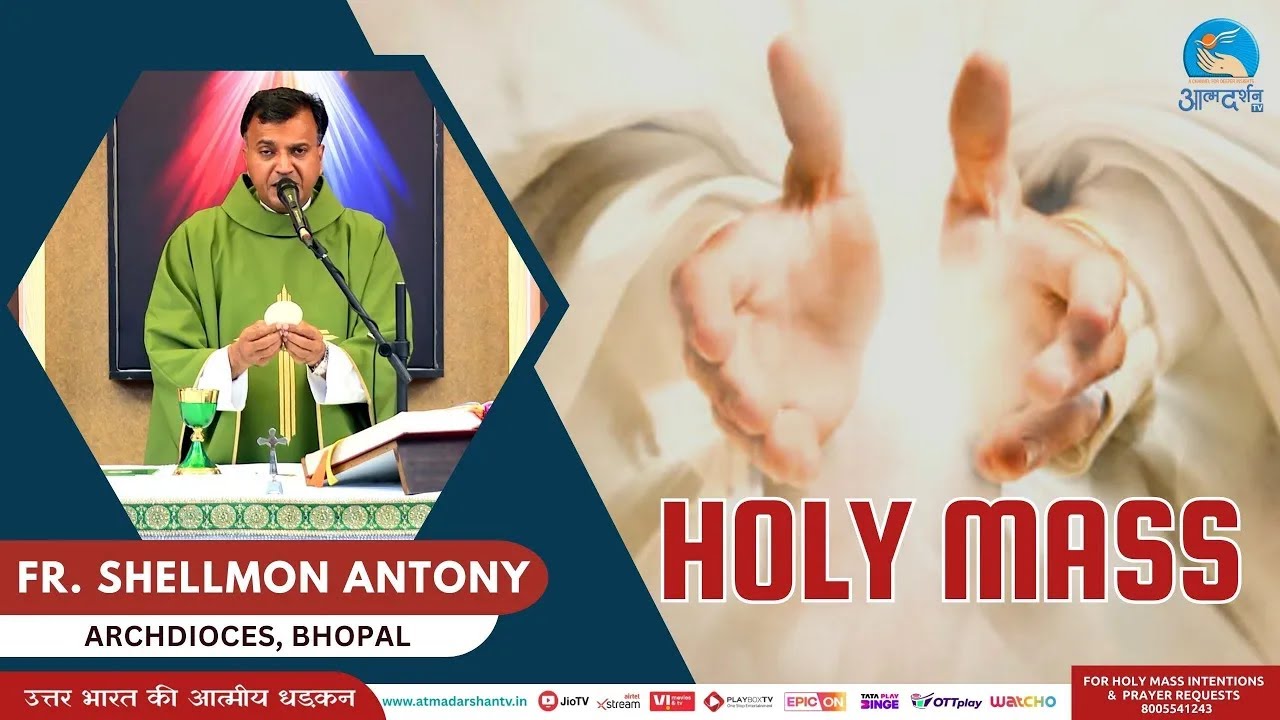 Daily Holy Mass || 11th February 2026 || Father Shellmon Antony  || Atmadarshan TV