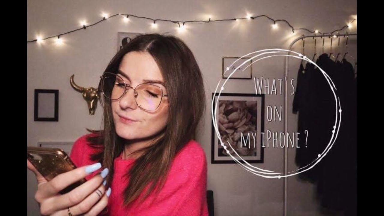ASMR ♡ WHAT'S ON MY IPHONE ?