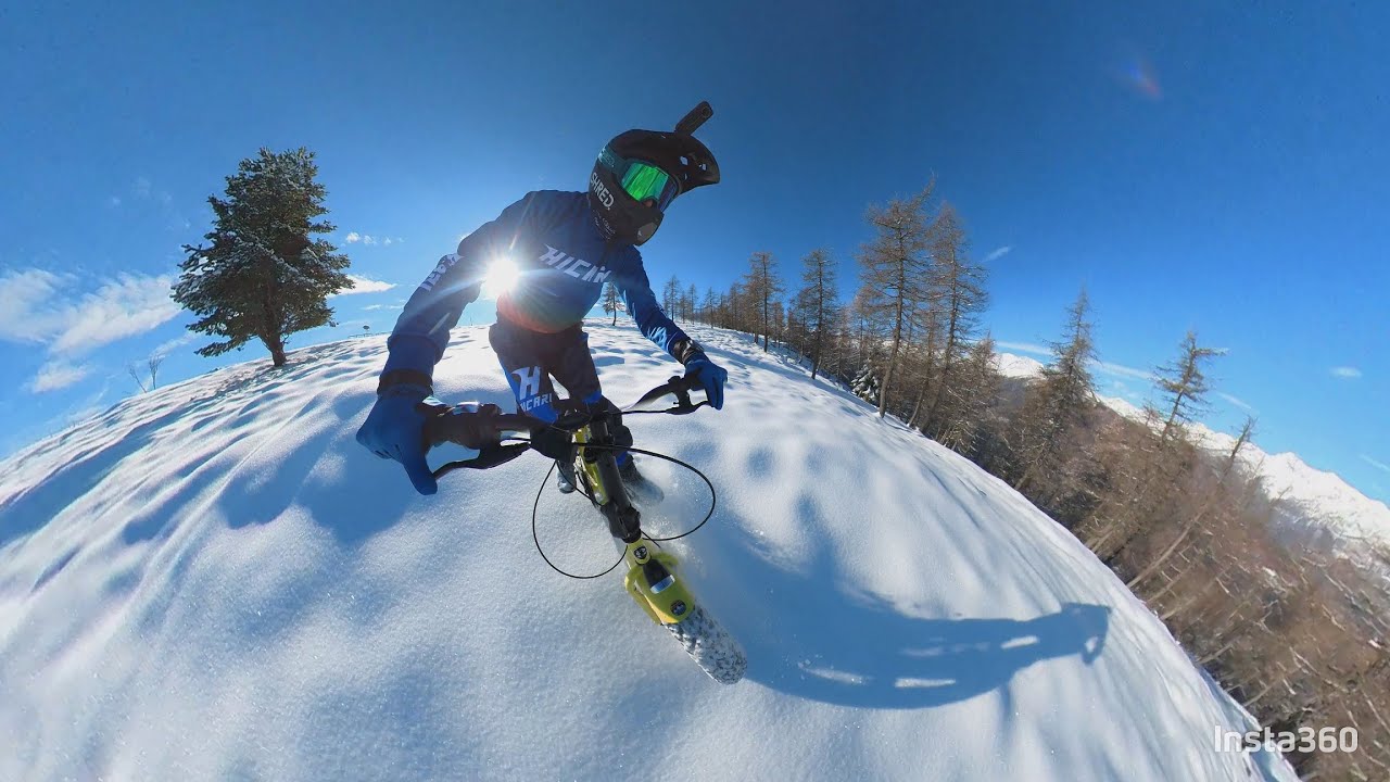 Woow Bike: snow test!
