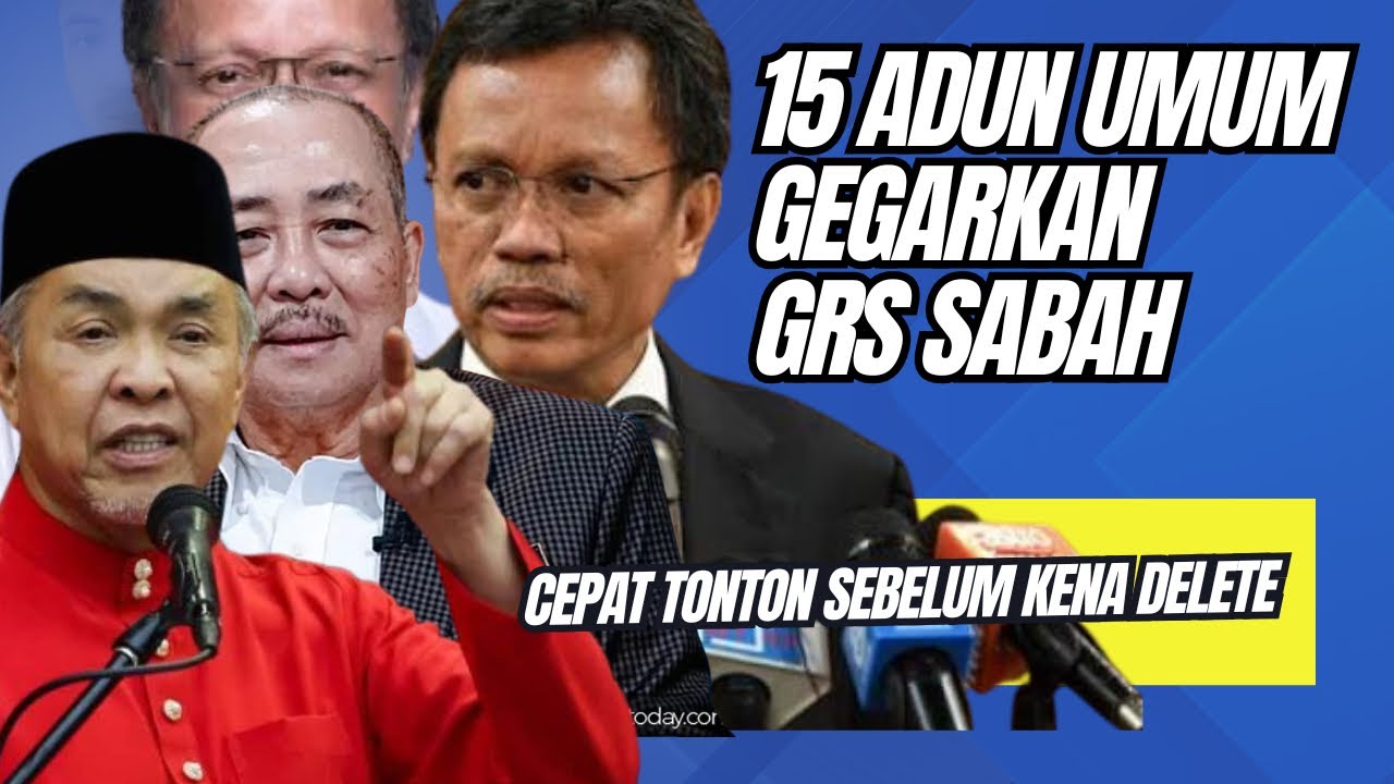 15 ADUN BAKAL KELUAR GRS SOKONG WARISAN?