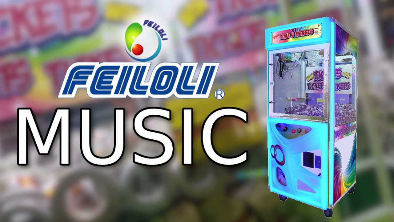 FEILOLI Smart Industries Ticket Time Claw Machine MUSIC