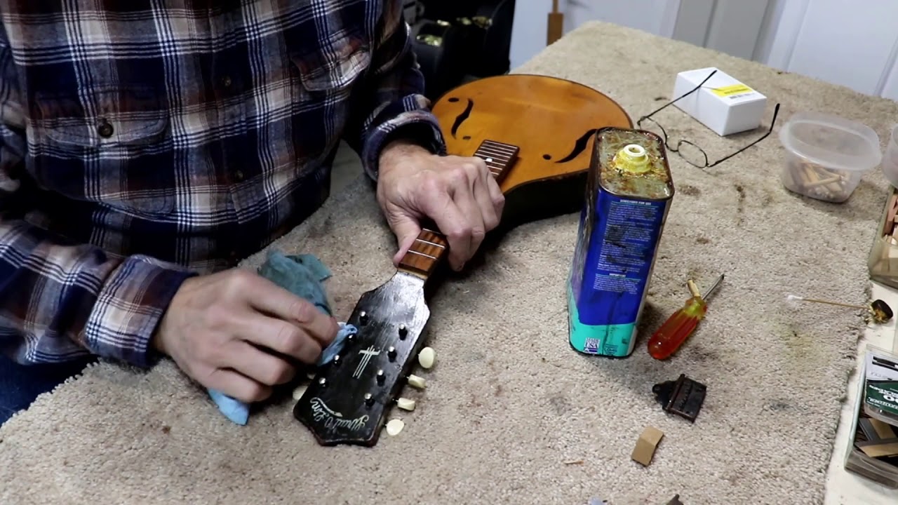 271 RSW Strad O Lin Mandolin Rustoration Tips and Tricks