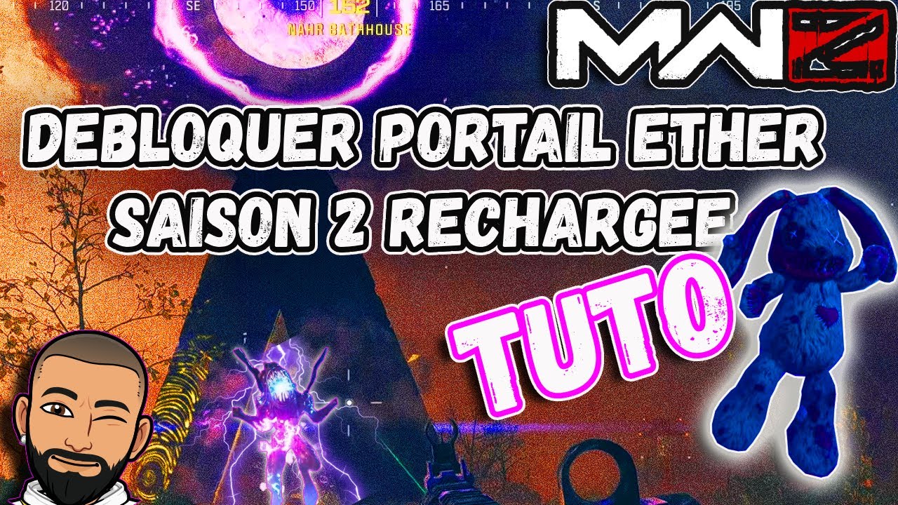 EASTER EGG COMMENT DEBLOQUER LE 2EME PORTAIL D ETHER NOIR 🧟‍♂️ MW3 ZOMBIE (MWZ) SAISON 2 RECHARGEE