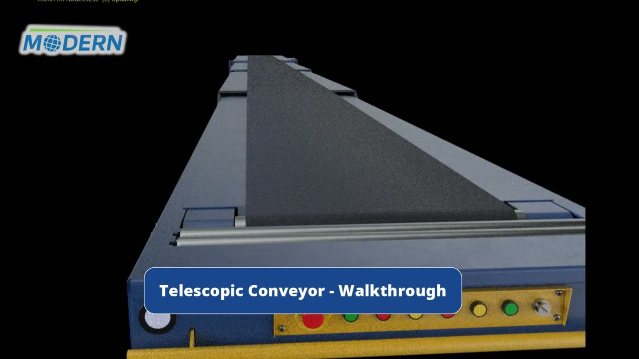 MODERN - Telescopic Conveyor - Walkthrough