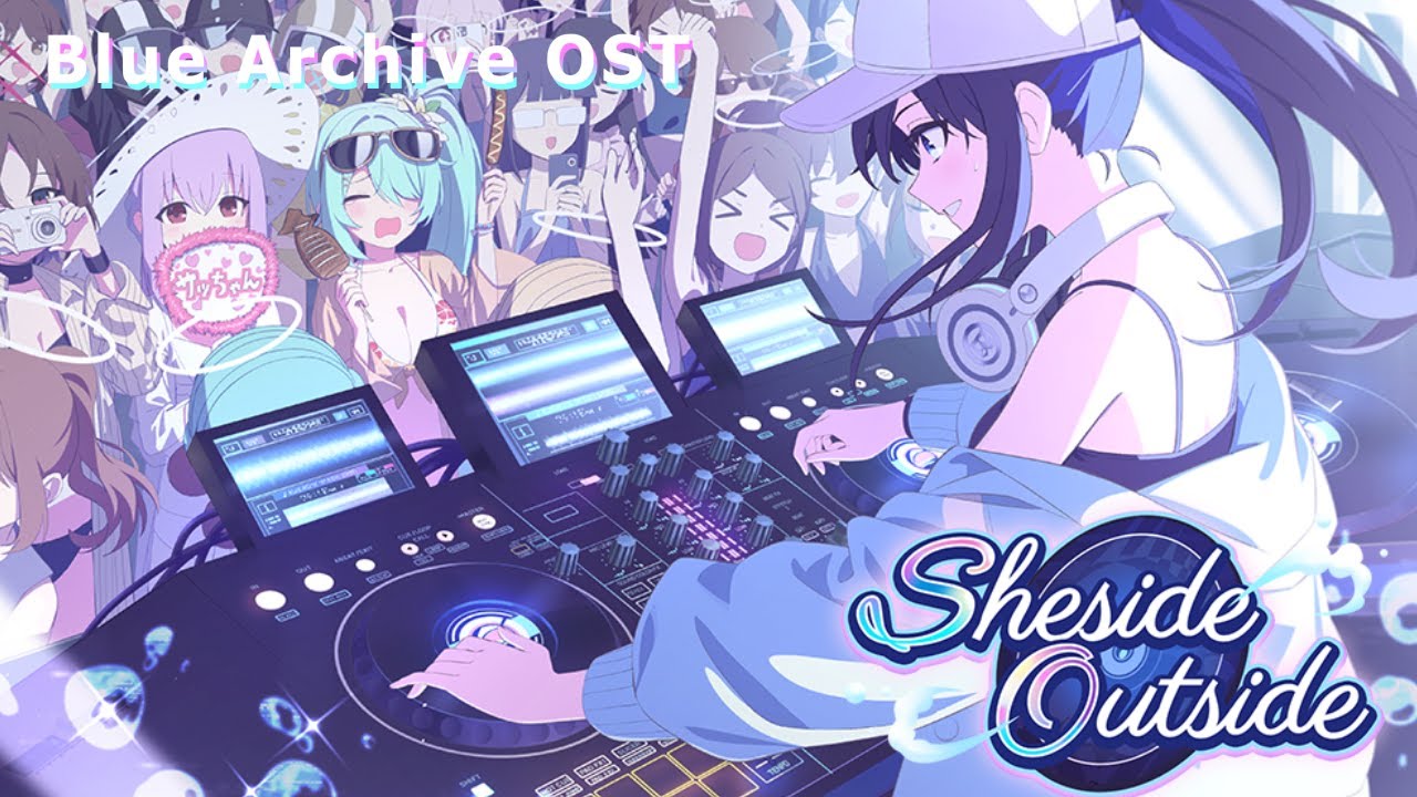 [Sheside outside] OST206 EVENT BGM 10min loop【Blue Archive OST】
