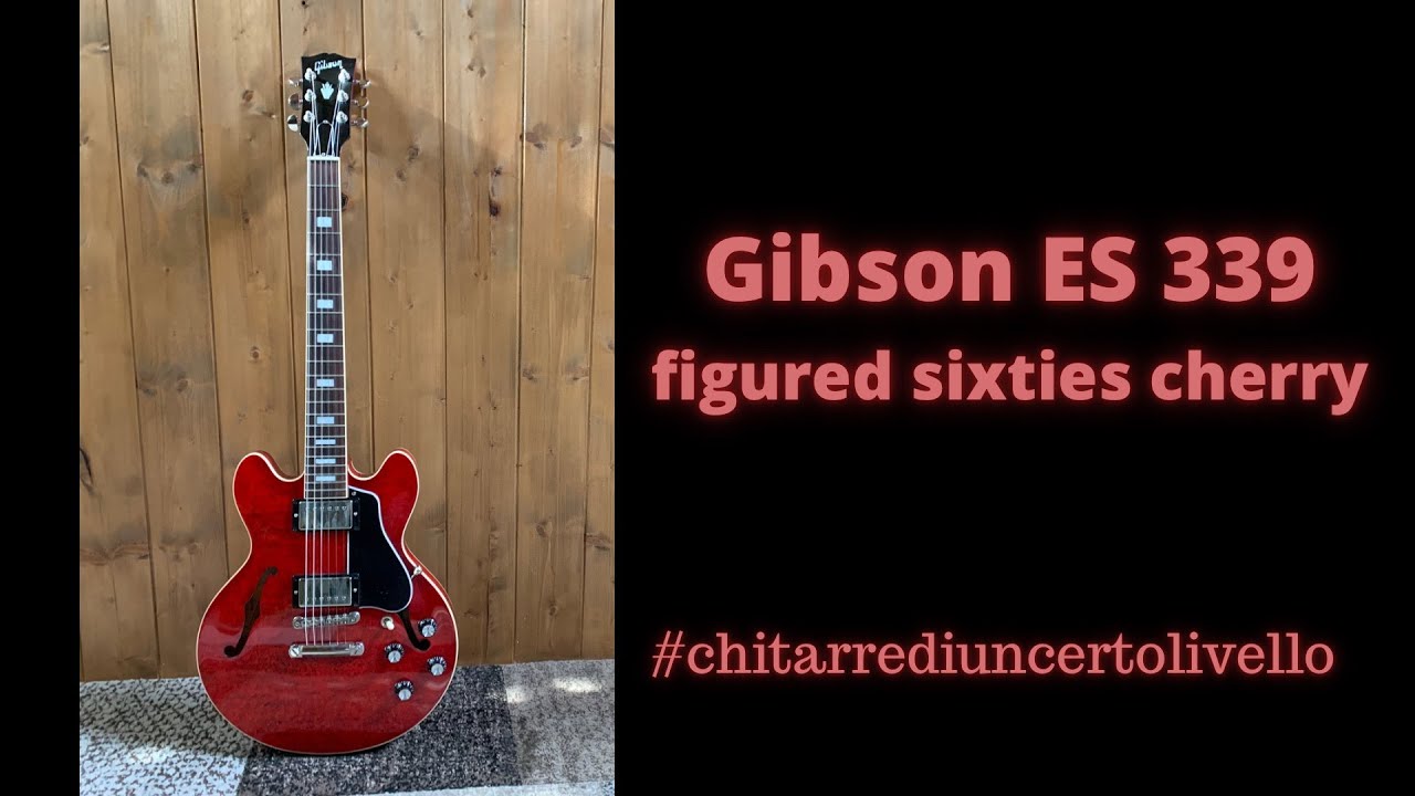 Gibson ES-339 Figured Sixties Cherry