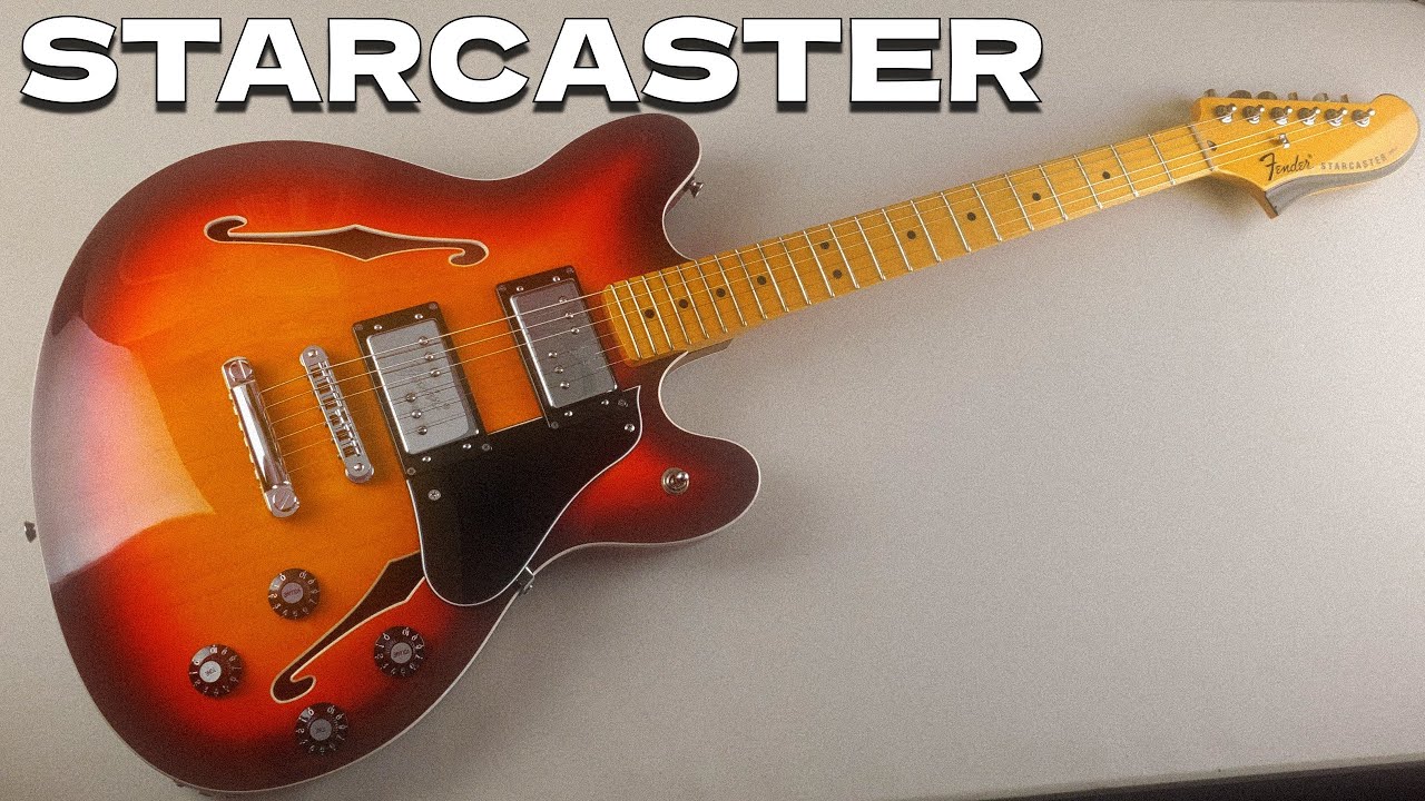A Super Star! - the Fender Modern Player Starcaster in Aged Cherry Burst