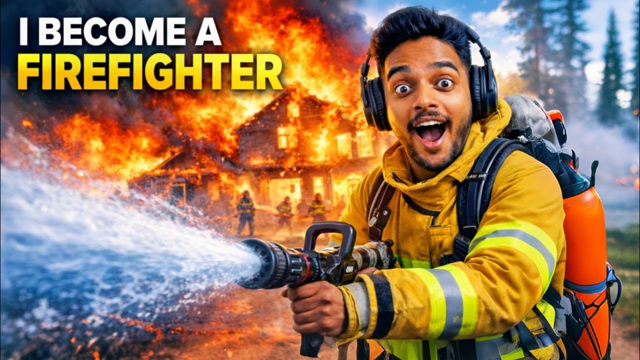 FIRST DAY AS A FIRE FIGHTER