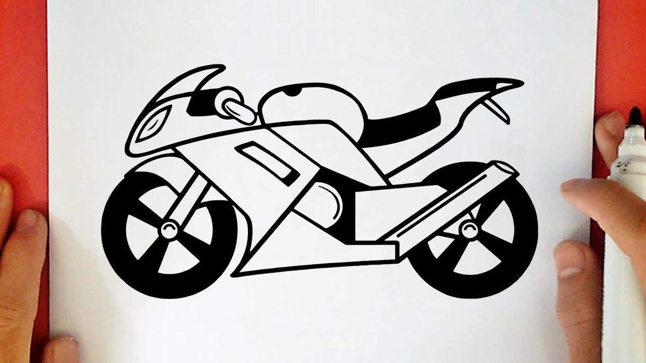 WIE ZEICHNET MAN EIN MOTORRAD