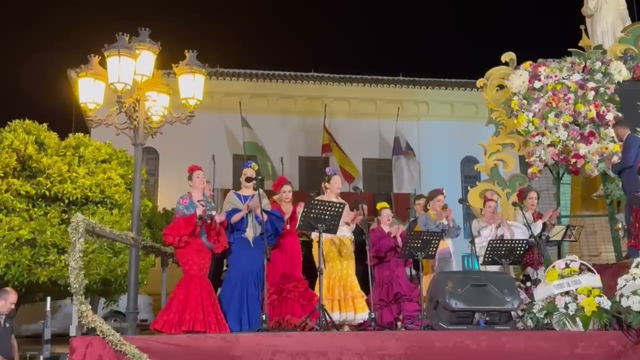 Coro Romero Alegría del llano, sevillanas a la Virgen de Alharilla. Romería de Alharilla 2024
