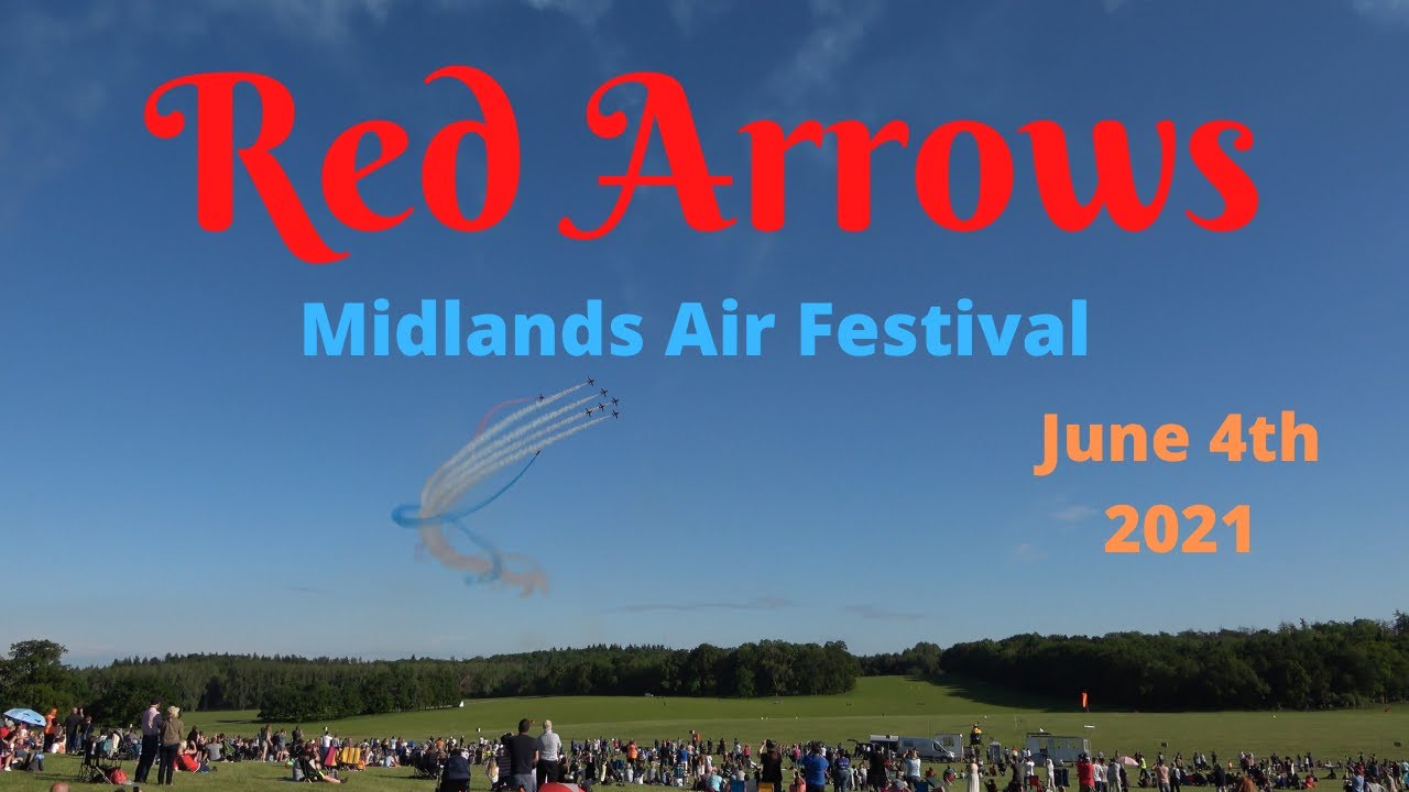 Red Arrows- Midlands air festival (Friday 4th June 2021)