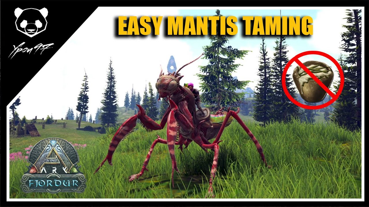 Where To FInd Mantis In Fjordur And How To Tame Them | ARK: Survival Evolved