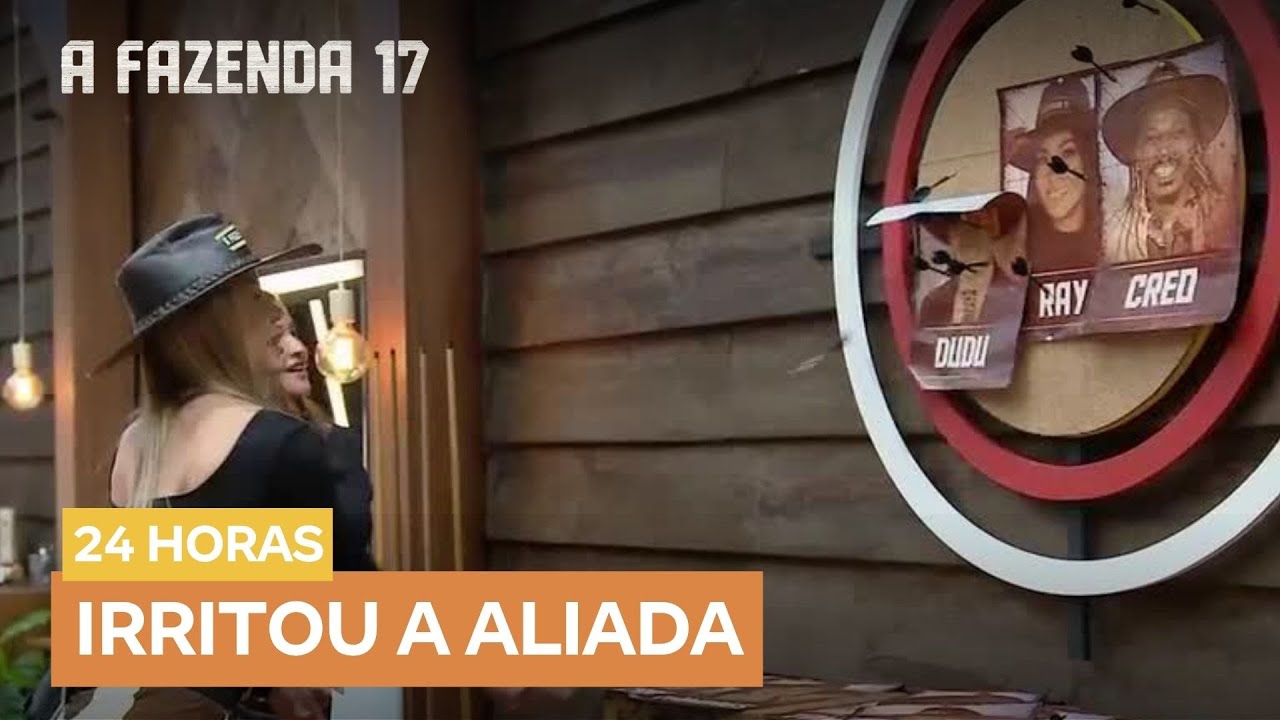 Dudu irrita Saory com 'falta de comprometimento' em brincadeira: 'Saboneteiro!' | A Fazenda 17