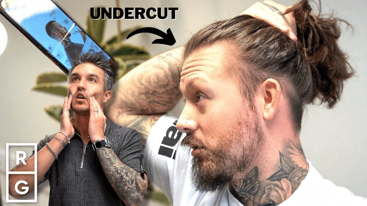 Он хотел новую стрижку через 3 недели после стрижки Undercut.