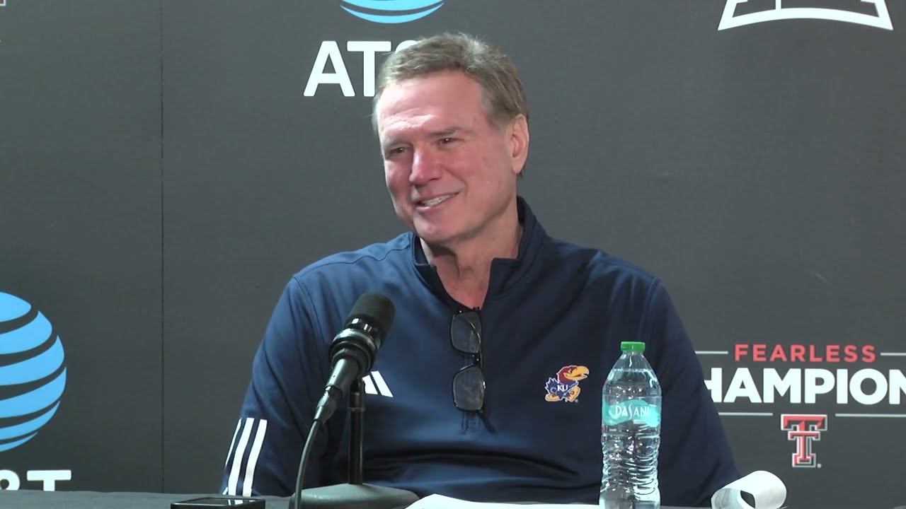 Bill Self post game press conference after defeating Texas Tech 64-61