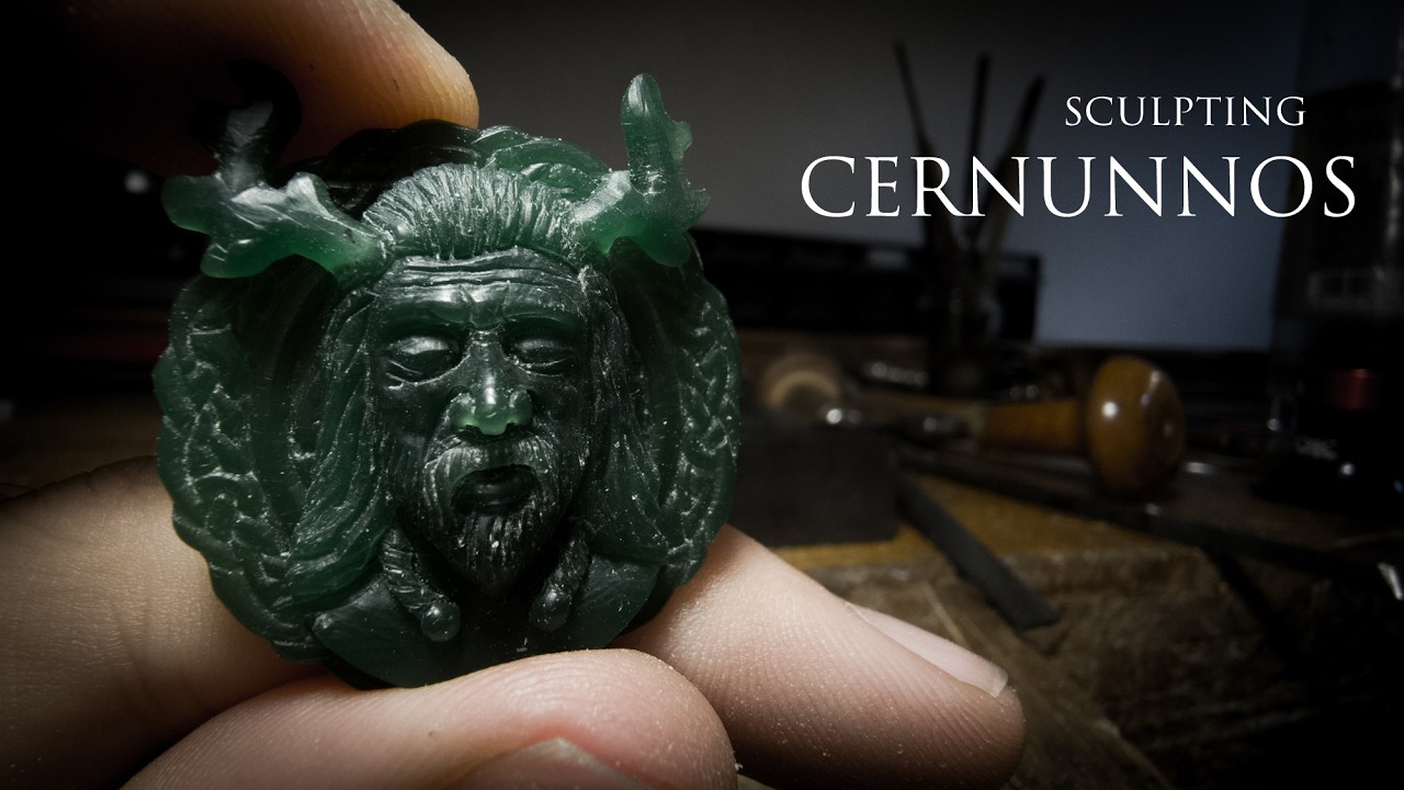 How to make Cernunnos in jewelry wax.
