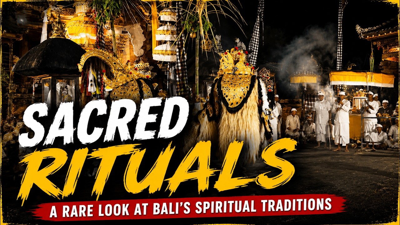 Unexpected Journey into Bali’s Sacred Rituals