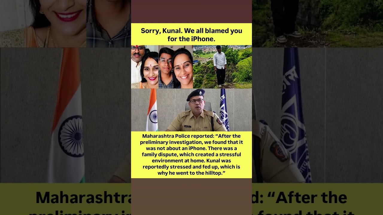 Maharashtra Police Reveal Real Reason Behind Kunal & Family&rsquo;s Tragic Fall #viral #news #shorts