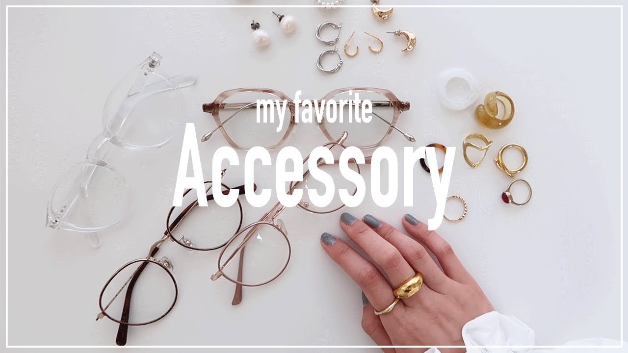 【アクセサリー紹介】私のお気に入り！メガネ,ピアス,リング全てお見せします💍✨【my favorite jewelry】