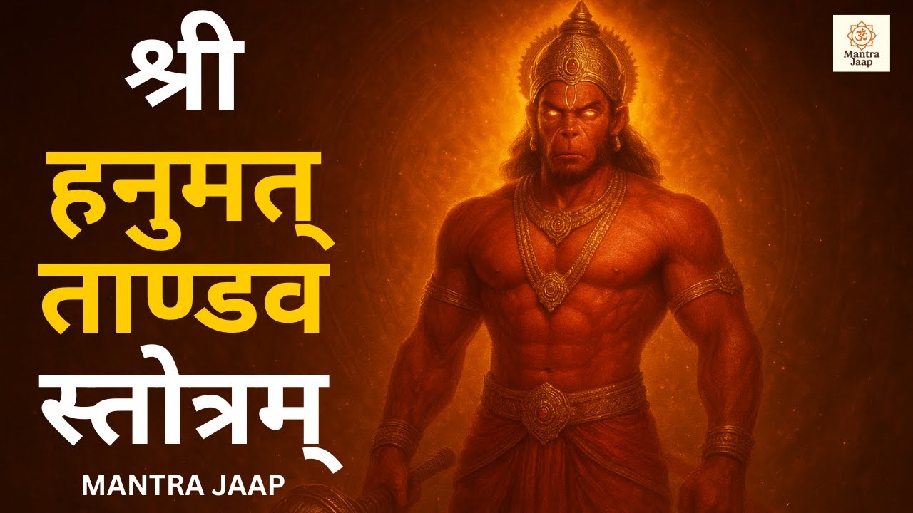 Shri Hanuman Tandav Stotram | Powerful Hanuman Stotra | हनुमान ताण्डव स्तोत्रम् | Hanuman Bhakti