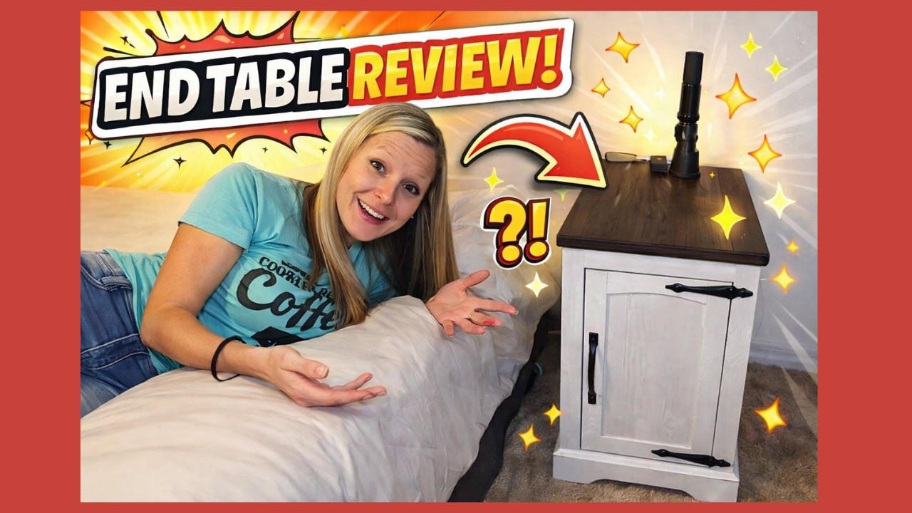 I Tested This Trendy Amazon End Table, Here's What Happened