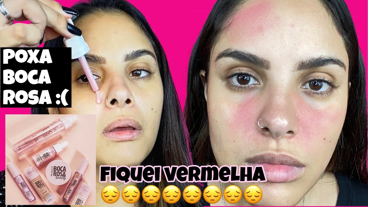 TESTEI TUDO DA BOCA ROSA E OLHA NO QUE DEU