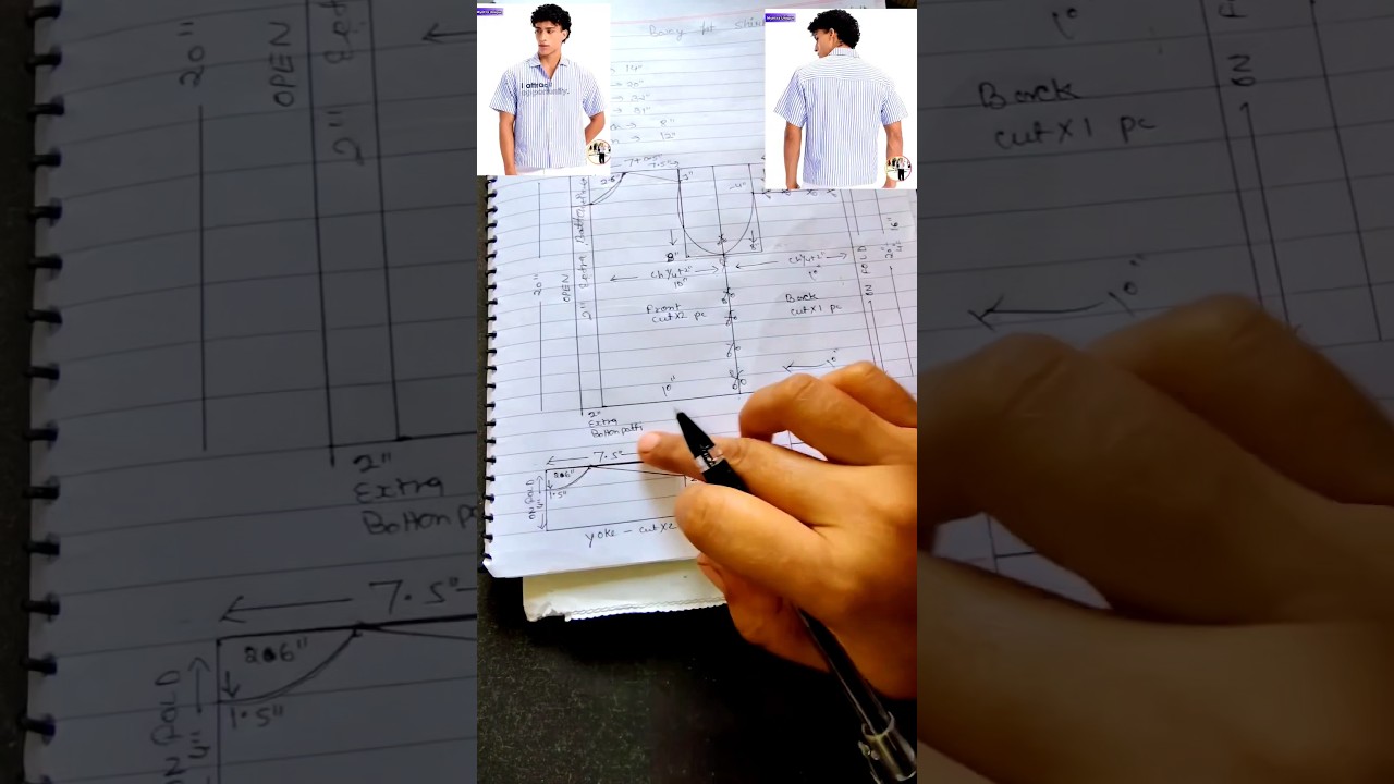 Boxy fit shirt for boys part 2 