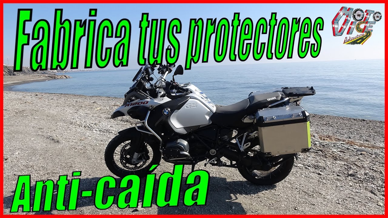 Como fabricar topes anticaida para tu moto. //Crea piezas con KYDEX para tu moto// ✌😃!!