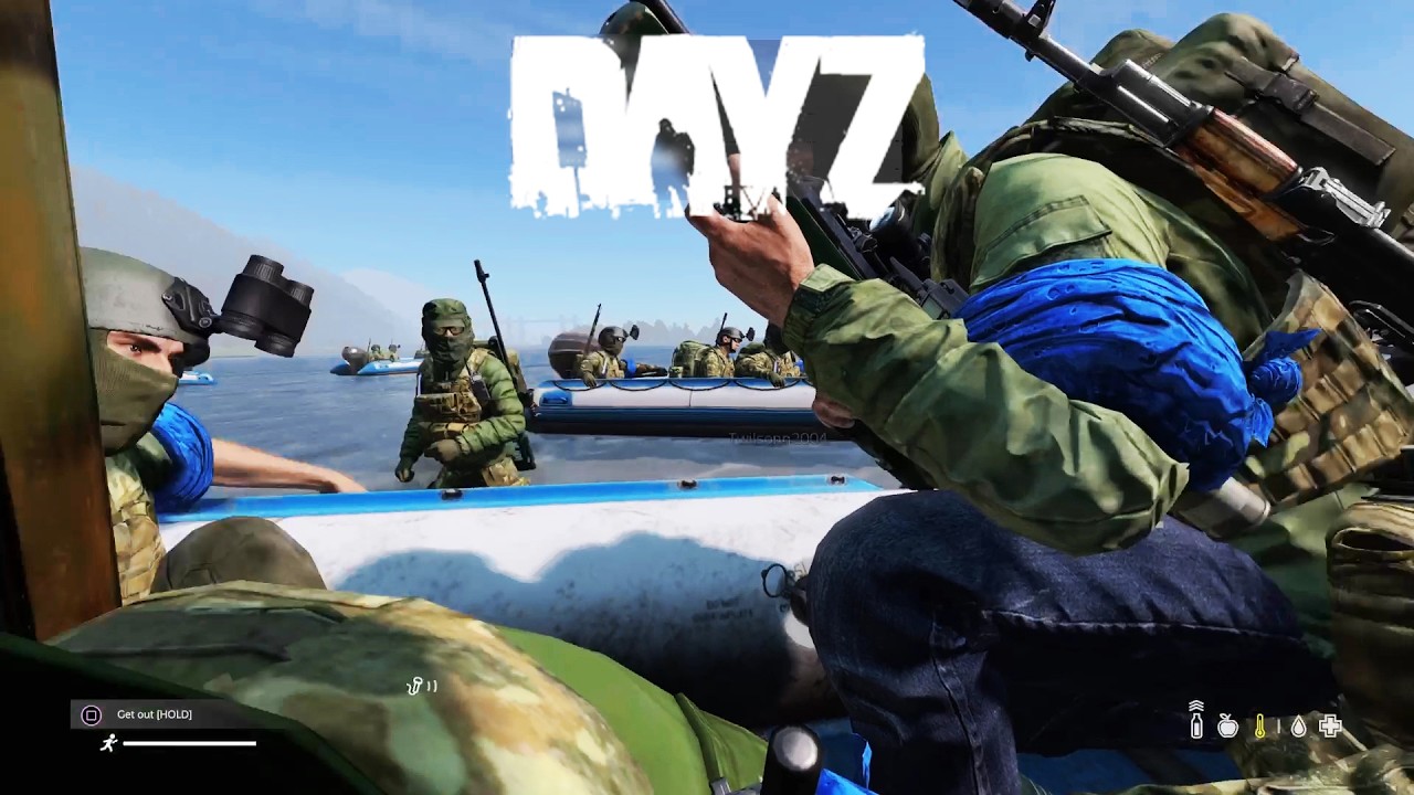 We took oil rig using boats | DayZ Conquest Ps5