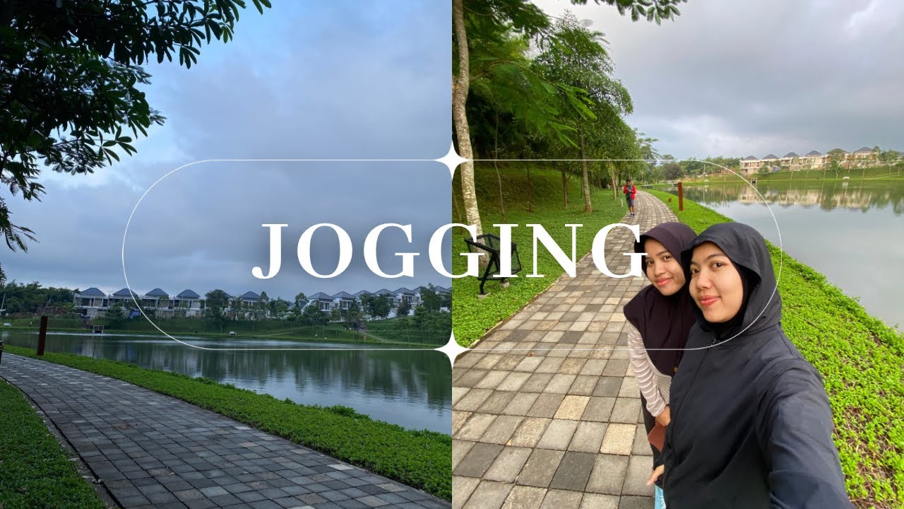 jogging gajelas di bsb village 