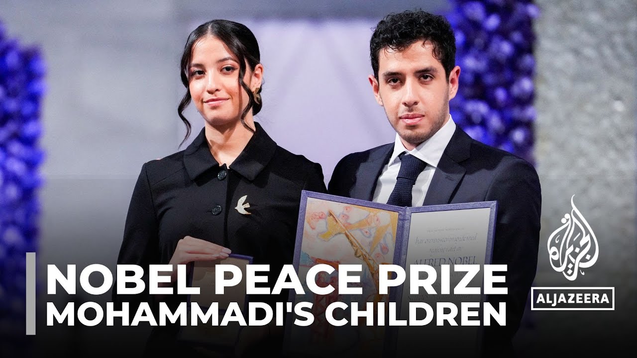 Iran’s Mohammadi slams ‘tyrannical’ regime in Nobel Prize speech from jail