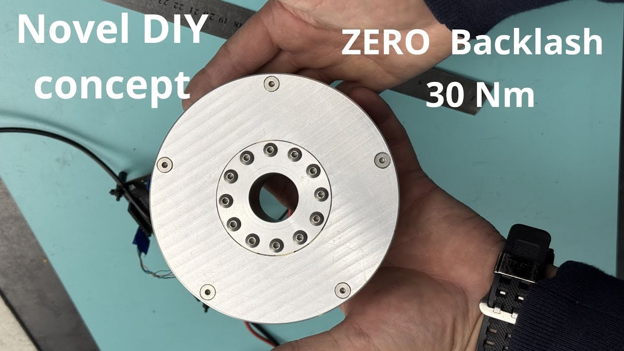 How to Make Your Own Zero Backlash Actuators (DIY)