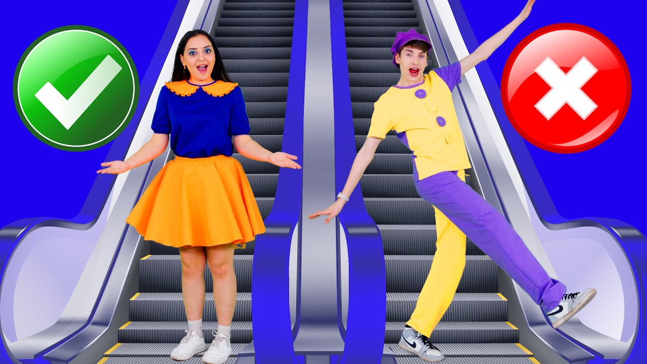 Take The Escalator Song & More | Kids Funny Songs