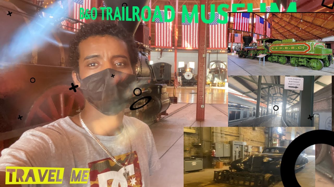 B&O railroad museum //The birthplace of American Railroad// visit #travel