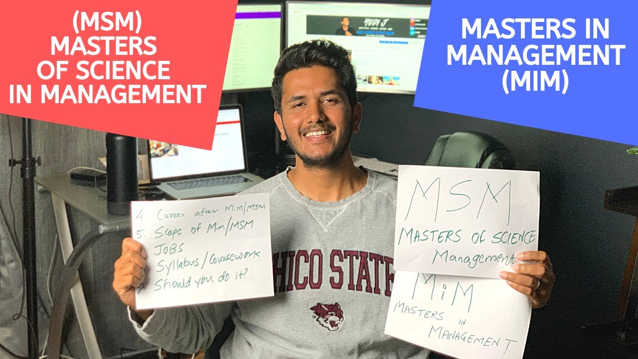 Masters in Management (MiM) | Masters of Science in Management (MSM) | Is it Really for you?
