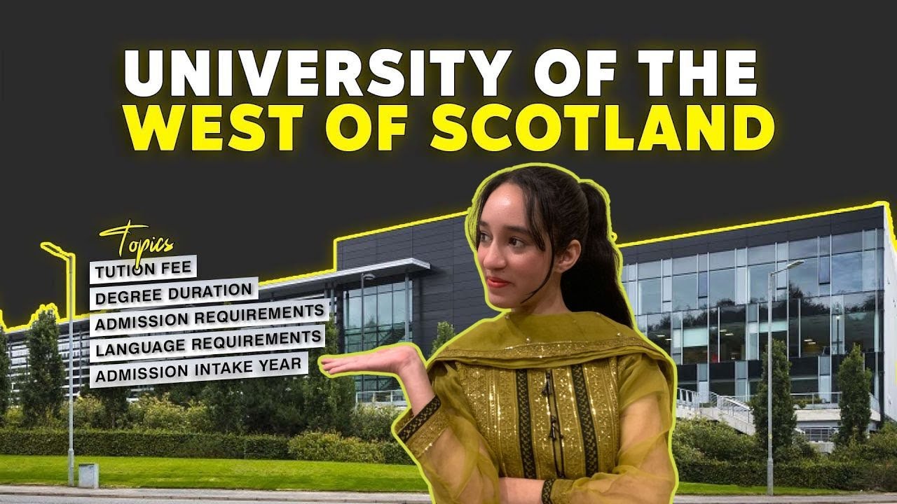 University Of West Of Scotland| Detailed video #2025 #study #studyinuk