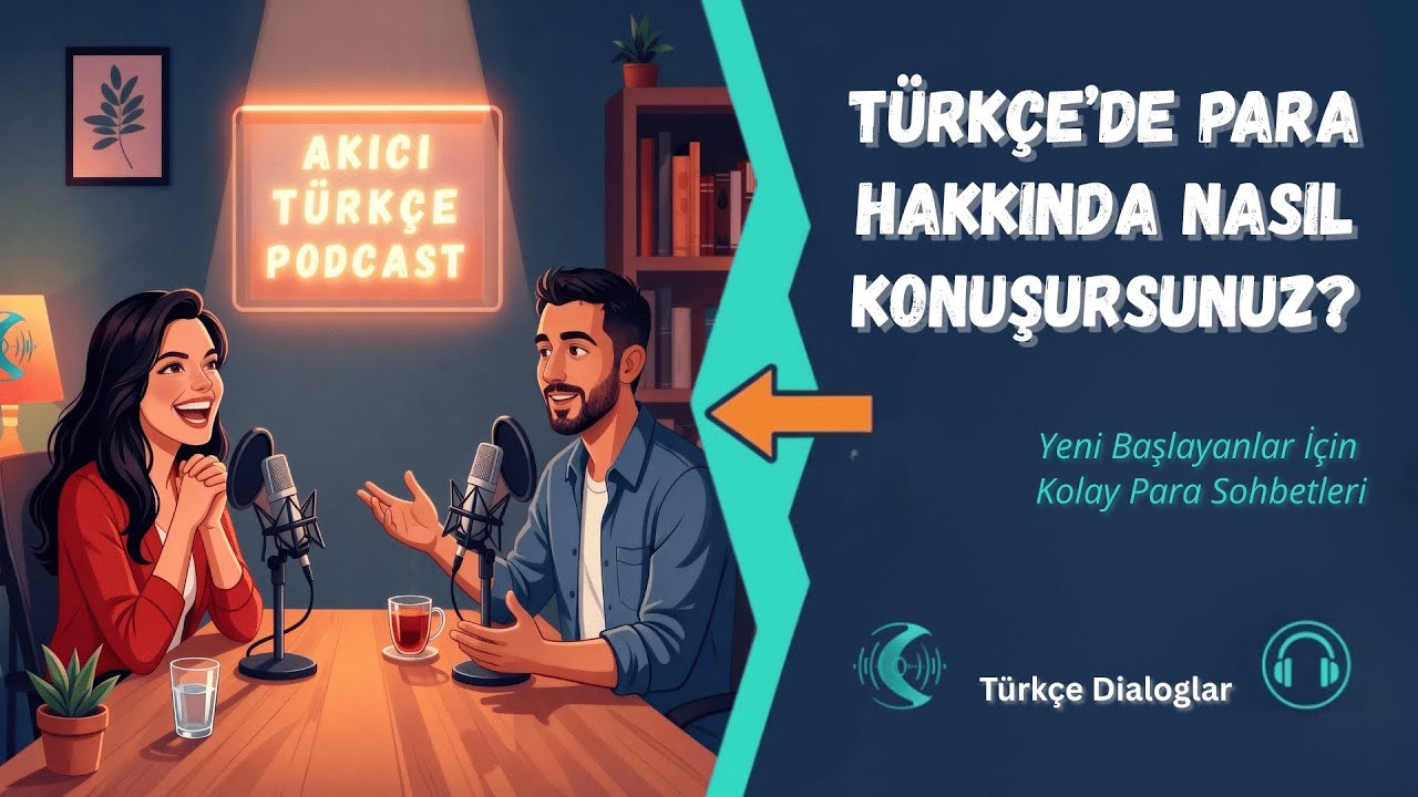 Türkçe Podcast: Hadi Para Hakkında Konuşalım 💰 | Turkish Podcast | Диалог на турецком