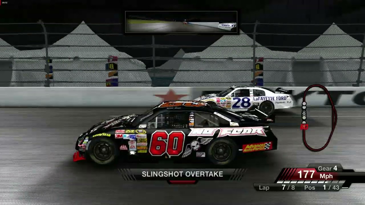 NASCAR 10 Definitive Edition Boris Said 2008 Daytona Gameplay