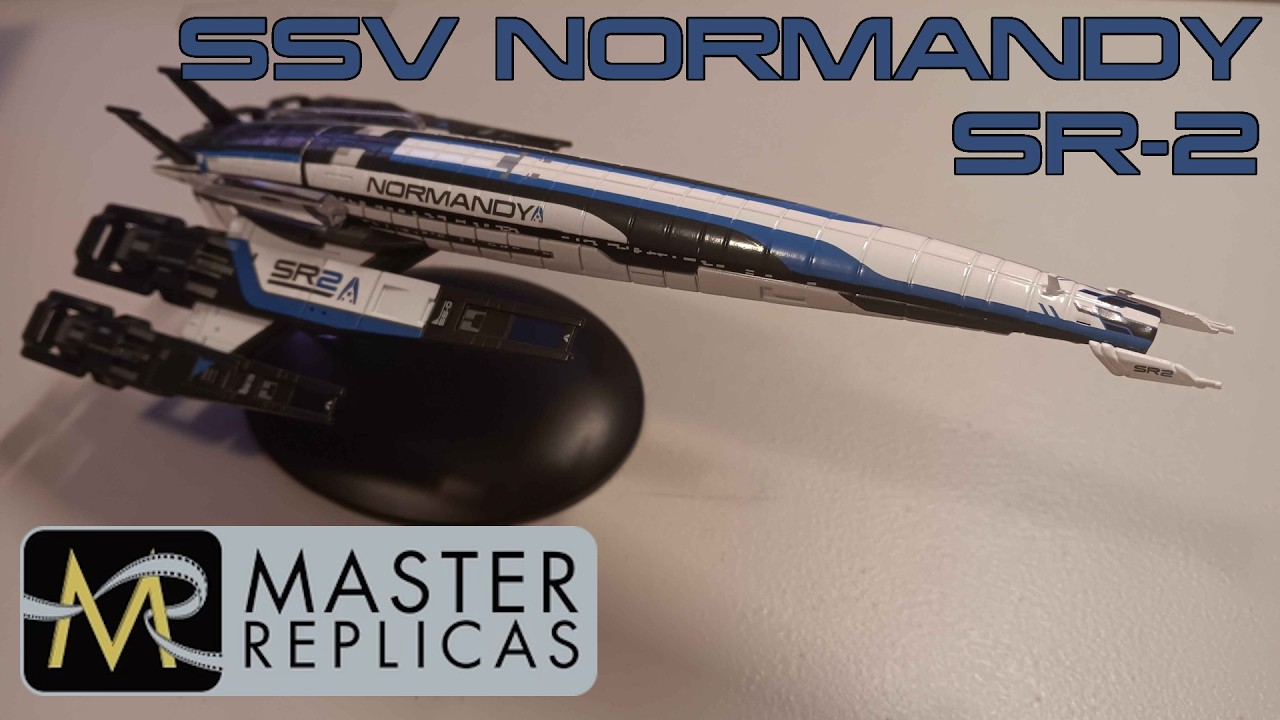 Распаковка и обзор модели самолета Normandy SR-2 из игры Mass Effect от Master Replicas.
