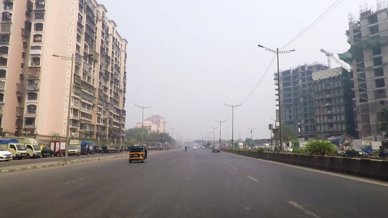 Driving in Mumbai (Chembur to Powai) - Maharashtra, India