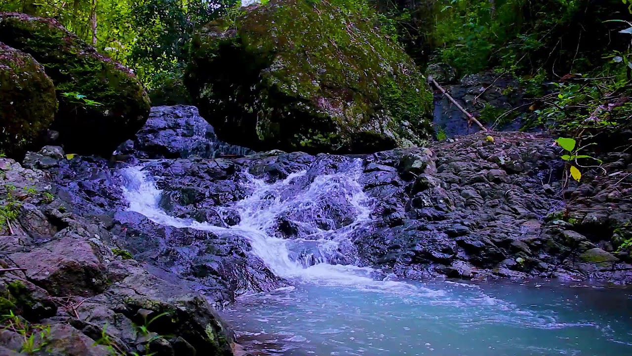 Mountain River Tranquil Night | Relaxing Flowing Water Sounds for Deep Sleep Tonight