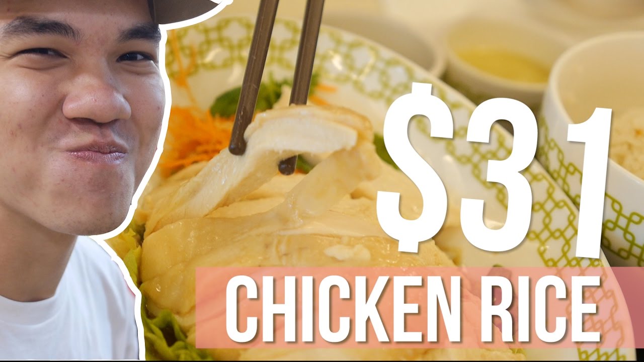 $31 Chicken Rice (Singapore's most Expensive) - Vlog #23