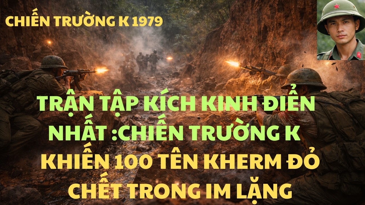 CUỘC TẬP KÍCH KINH ĐIỂN _KHIẾN 100 TÊN ĐỊCH CHẾT TRONG IM LẶNG _CHIẾN TRƯỜNG K