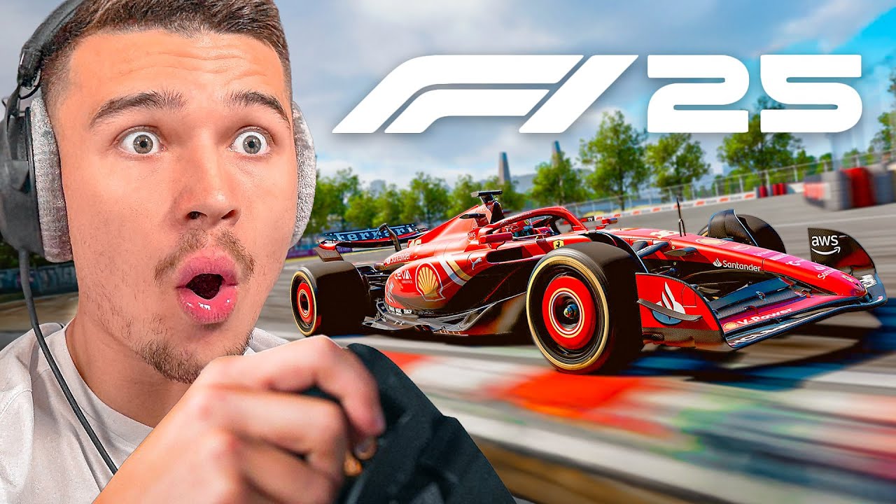 F1 25 GAMEPLAY : D&eacute;couverte du jeu / les nouveaut&eacute;s + DEFI A L'ENVERS !